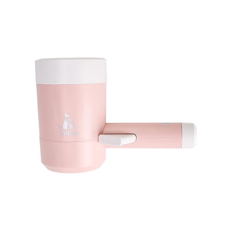 Portable Dog Paw Cleaner Cup - Soft Silicone Muddy Foot Washer for Pets.